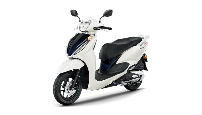 New Honda Lead125 สีCBS - ขาว ดำ