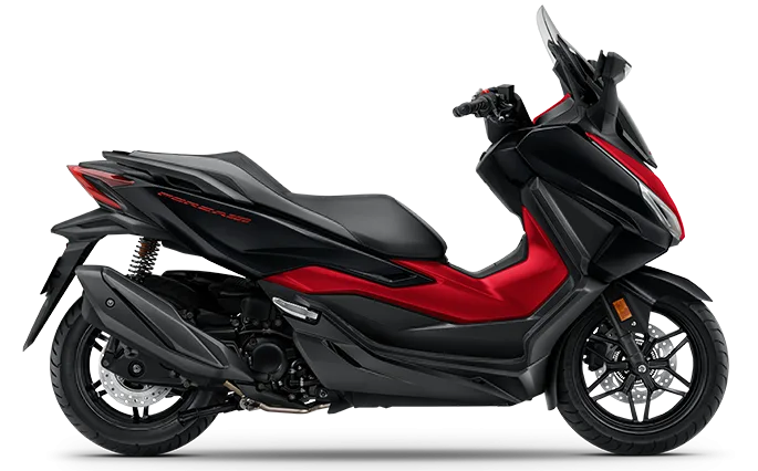 New Forza350 สีMatte Boulevard B-R ดำ-แดง