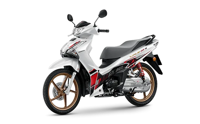 All New Honda Wave125R Special Edition สีขาว-แดง (ล้อแม็ก-กุญแจรีโมต)