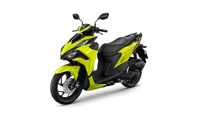 New Honda Click160 สีเหลือง-ดำ