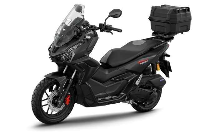 New ADV160 H2C Smart Tourer สีMatt Black Adrenaline (BLK)