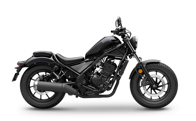 New Rebel 300 สีPearl Shinning Black